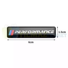 Bmw M Performance Torpido Konsol Ayna Çamurluk Damla Sticker 4 Adet
