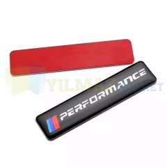 Bmw M Performance Torpido Konsol Ayna Çamurluk Damla Sticker 4 Adet