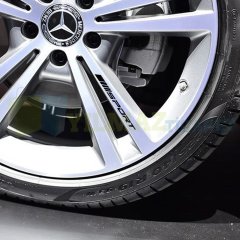 Mercedes Amg Sport Kapı Kolu Jant Oto Sticker Yapıştırma Etiket Araç Çıkartma 8 Adet