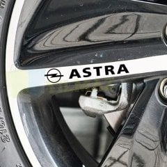 Opel Astra Logo Silecek Jant Ayna Kapı Kolu Oto Sticker Araba Yapıştırma Etiket