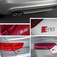 Audi S3 S4 S5 S6 S8 Metal Logo Arka Bagaj Sürpriz Hediyeli