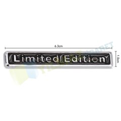 Limited Edition Torpido Bagaj Logo Amblem 3D Metal Paslanmaz