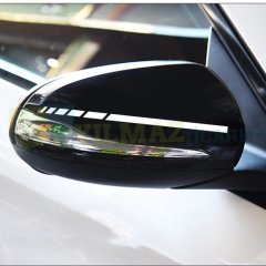 Dikiz Yan Ayna Şerit Oto Sticker Yapıştırma Etiket Araç Çıkartma Araba 3 Çift