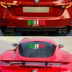 Alfa Romeo Cam Tampon Giulietta 159 156 Oto Sticker Yapıştırma