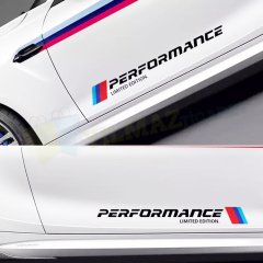 Bmw M Performance Limited Edition Kapı Altı Oto Sticker 2 Ad