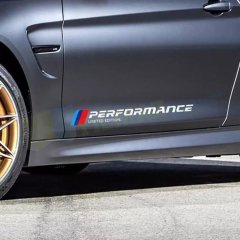 Bmw M Performance Limited Edition Kapı Altı Oto Sticker 2 Ad