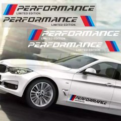 Bmw M Performance Limited Edition Kapı Altı Oto Sticker 2 Ad