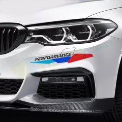 Bmw M Performance Tampon Çamurluk Sticker Yapıştırma 1 Çift