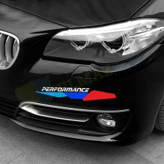 Bmw M Performance Tampon Çamurluk Sticker Yapıştırma 1 Çift
