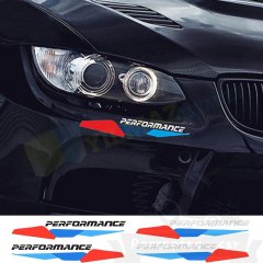 Bmw M Performance Tampon Çamurluk Sticker Yapıştırma 1 Çift