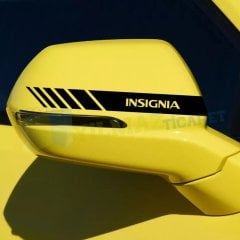 Opel Opc Corsa İnsignia Astra Vectra Yan Ayna Oto Sticker 3 Çift