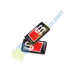 Audi Sibop Kapağı S Line Torpido Direksiyon Damla Sticker 10 Ad
