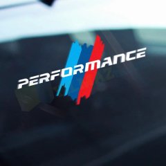 Bmw M Performance Oto Sticker Bagaj Depo Kapağı Çamurluk Etiket
