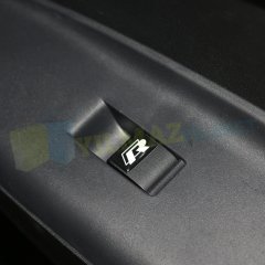 Volkswagen R Logo Sibop Kapağı Metal Jant Vites Torpido Direksiyon R Logo Damla Sticker Etiket 10 Ad