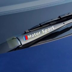 Bmw M Motor Sport Logo Silecek Kapı Kolu Oto Sticker Etiket 4 Adet