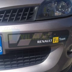 Renault F1 Team Oto Sticker Set 4 Adet Yan Ayna Tampon Yapıştırma Araba Etiket Araç Araba Çıkartma