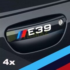 Bmw M Logo Kapı Kolu Oto Sticker E46 E90 E60 E39 E36 F30 F10 E70