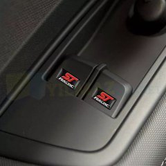 Ford St Logo Direksiyon Jant Vites Torpido Damla Oto Sticker Yapıştırma 2 Adet