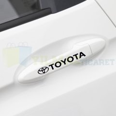 Toyota Logo Kapı Kolu Jant Ayna Oto Sticker Yapıştırma 10 Adet