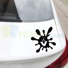 Size Özel Çamur Sıçrama Oto Sticker Tampon Yapıştırma Etiket