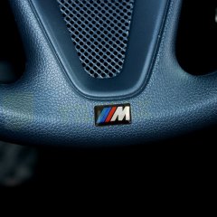 BMW M Logo Torpido Direksiyon Jant Vites Damla Sticker Etiket Yapıştırma 4 Adet Yüksek Kalite
