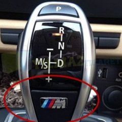 BMW M Logo Torpido Direksiyon Jant Vites Damla Sticker Etiket Yapıştırma 4 Adet Yüksek Kalite