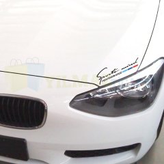 Bmw M Performance Sport Mind Kaput Far Oto Sticker Yapıştırma