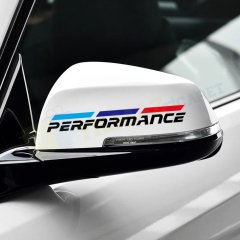 Bmw M Performance Ayna Kapı Kolu Jant Sticker Etiket 4 Adet