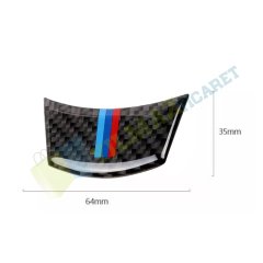 Bmw M Direksiyon Carbon Arma Damla Etiket Sticker Yapıştırma