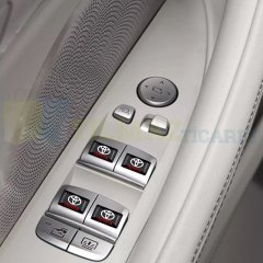 Toyota Logo Arma Direksiyon Jant Vites Torpido Damla Silikon Etiket Oto Sticker 5 Adet