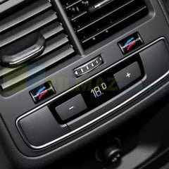 Bmw M Performance Direksiyon Jant Vites Torpido Damla Silikon 3D Etiket Oto Sticker 5 Adet