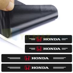 Honda Logo Karbon Kapı Eşiği Oto Sticker Etiket Yapıştırma 4 Adet