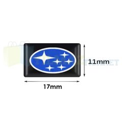 Subaru Logo Direksiyon Jant Vites Torpido Damla Oto Sticker Etiket 5 Adet