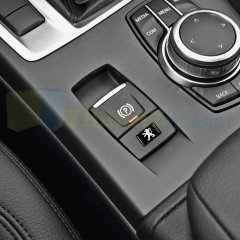 Peugeot Logo Direksiyon Jant Vites Torpido Damla Oto Sticker Etiket Çıkartma 5 Adet