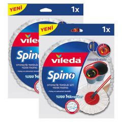 Vileda Spino Mikrofiber Paspas Yedek Beyaz 2 Adet