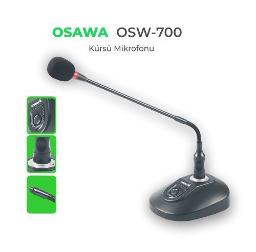 OSAWA OSW-700 Kürsü Mikrofonu