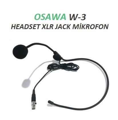 OSAWA W-3 HEADSET MİKROFONU