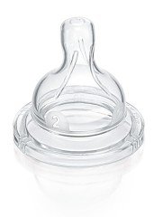 Avent Yavaş Akış Biberon Emziği +1 Ay No:2
