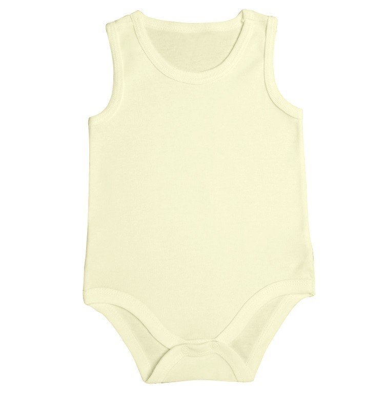 Sevi Bebe Kolsuz Atlet Badi (Body) Krem 9 Ay