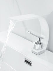 Şelale Lavabo Banyo Bataryası Seramik Valf Modern Pirinç Musluk İthal