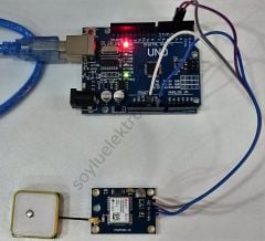 GY-NEO6MV2 Antenli GPS Modülü Uçuş Kontrol Arduino EEPROM MWC APM2.5