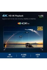 H618 Android TV Box Medya Oynatıcı Allwinner 2GB RAM 16GB ROM