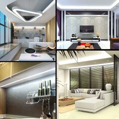 Anunnaki NEON LED ŞERİT BEYAZ 5 METRE 12 VOLT COLD WHITE 5M
