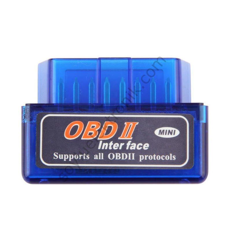 V2.1 OBDII OBD2 Mini Bluetooth Android Oto Arıza Tespit Cihazı Motor Devri Yakıt Sistemi