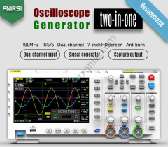 Anunnaki FNIRSI 1014D 2in1 Dijital Osiloskop Sinyal Jeneratörü 1GSa/s
