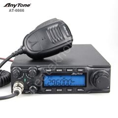 ANYTONE AT-6666 10m & CB -Telsiz