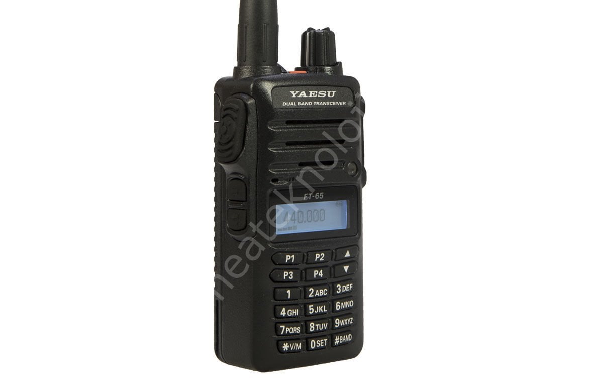 Yaesu FT-65 VHF/UHF Dual Band FM Amatör El Telsizi