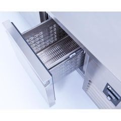 Iceinox CTS 515 CR Tezgah Tip GN Buzdolabı, 3 Kapılı