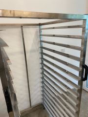 Tepsi Taşıma Arabası Paslanmaz 60x80 cm