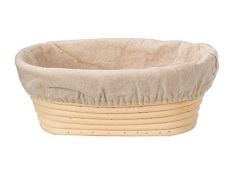 Bambu Hamur Mayalama Oval Bezli 15x7x5 h cm